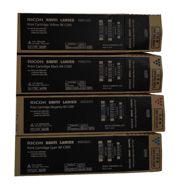 JUEGO TONER RICOH IM C300